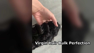 100 Human Hair Bulk Vietnam Virgin Hair