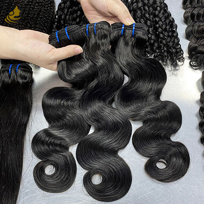 jakość  100% Unprocessed Brazilian Hair Wholesale Virgin Human Hair Bundles Body Wave fabryka