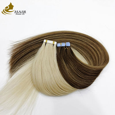 20PCS Objętość Blonde Tape In Hair Extensions Bundle Hairstyle