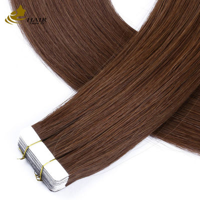 Platyna Blondynka 20 cali Tape Extensions Virgin ludzkie włosy