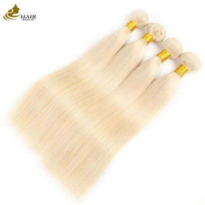 Wysokiej jakości dziewicze włosy, wyrównane 613# Blonde Remy Human Hair Bundles
