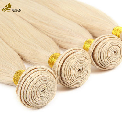 Wysokiej jakości dziewicze włosy, wyrównane 613# Blonde Remy Human Hair Bundles