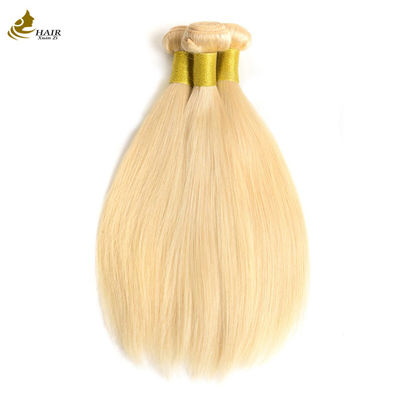 Fabryczna bezpośrednia sprzedaż Brazylijska Dziewica Ludzkie Włosy 613# Blonde Straight Hair Bundle