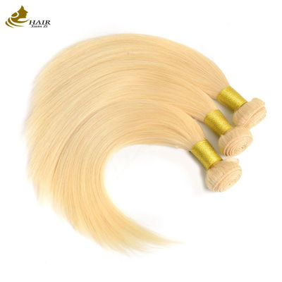 Fabryczna bezpośrednia sprzedaż Brazylijska Dziewica Ludzkie Włosy 613# Blonde Straight Hair Bundle