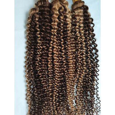 Kinky Curl Hair Bundles P4/27 Ombre Rozszerzenia włosów
