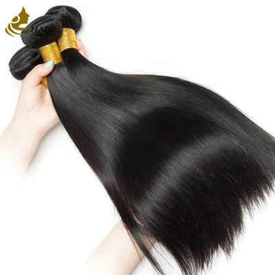 Klasy 12A Brazylijski Indianin 100% Raw Remy Virgin Human Hair Extension Natural Black