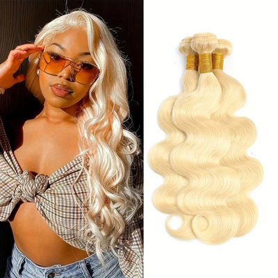 Wietnamska czysta włosy ludzkie 613# Blonde Body Wave