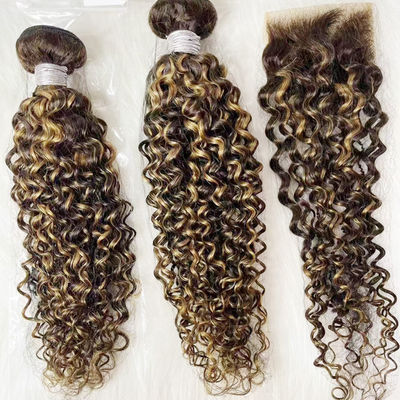 Nieprzetworzone Brazylijskie Straight Wholesale Ombre Human Hair Extensions Weave Bundles