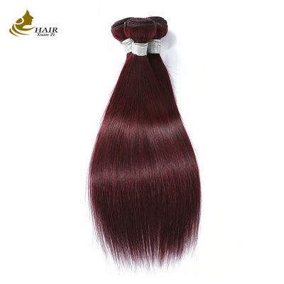 99j Burgundii Body Wave Bundles Brazylijski Virgin Remy Human Hair Extension Bundles