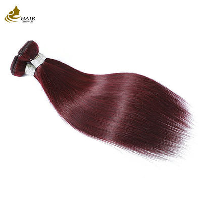 99j Burgundii Body Wave Bundles Brazylijski Virgin Remy Human Hair Extension Bundles