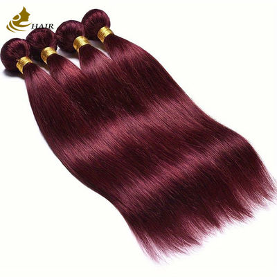 Rozszerzenia 99J Winered Burguney Color Human Hair Bundles