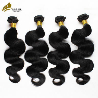 Białe 12A dziewicze ludzkie włosy 14 cali Peruvian Weave