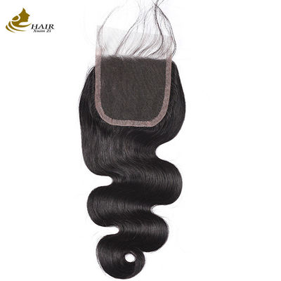 Najwyższej jakości brytyjski Virgin 9A Remy Wave Body Full Lace Frontal Closure 4x4 Human Hair