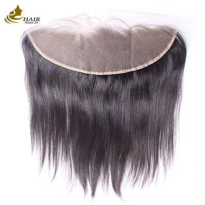 Średnio brązowe 8x8 sznurówka i frontale do prostych włosów ludzkich