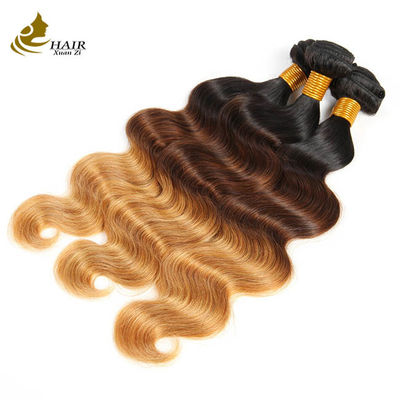 Ceny fabryczne Kolor cienia 1b/4/27 Brazylijski włosy dziewicze Wave Body Bundles With Closure