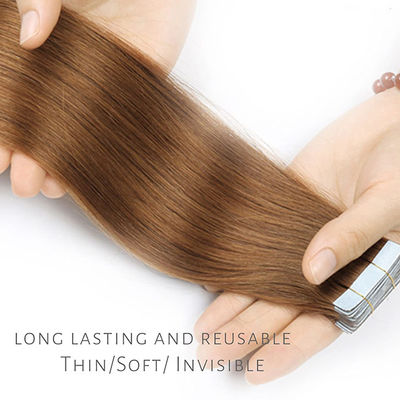 24-calowa bezszwowa taśma ludzka w przedłużeniach czarna OEM