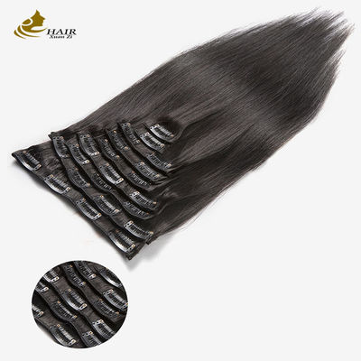 Remy 24 Inch Clip In Hair Extensions 100% Virgin w hurtowym OEM