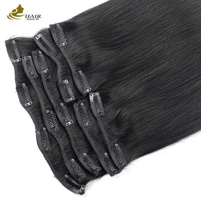 Remy 24 Inch Clip In Hair Extensions 100% Virgin w hurtowym OEM