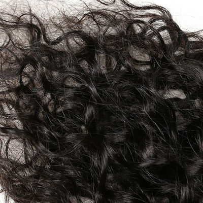 ODM Czarny Clip In Hair Extensions Głębokie Fale Szybkie Tkanie Lekkie