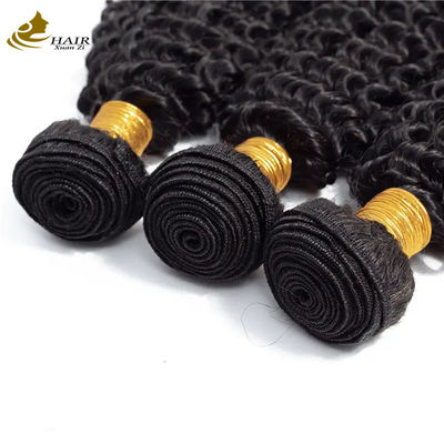 Kręcona tekstura Afro Kinky Bundles Virgin Wavy Human Hair Bundles Weft