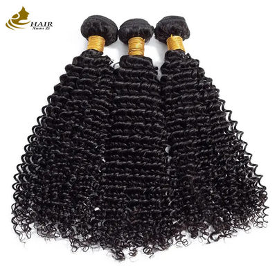 Kręcona tekstura Afro Kinky Bundles Virgin Wavy Human Hair Bundles Weft