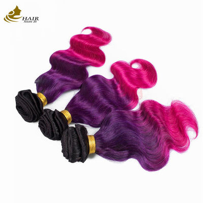 12A Rozszerzenie włosów ludzkich Body Wave Violet Virgin Hair Bundles