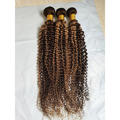 Kinky Curl Hair Bundles P4/27 Ombre Rozszerzenia włosów