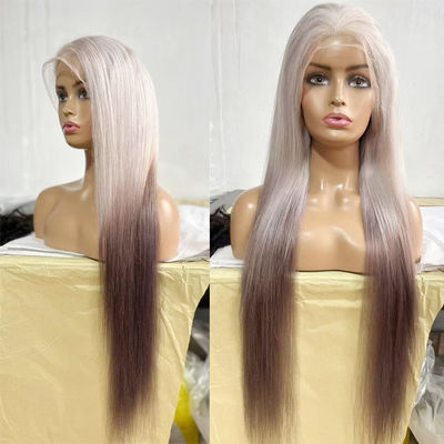 Nowe peruki Kobiety Europa i Ameryka Moda W kolorze wzdłużnym włosów Wzdęcia Długie włosy Wzdęcia brązowe Złoto Chemiczne włókna głowy Kobiety