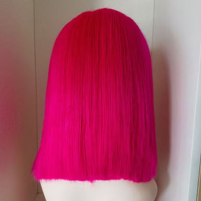 13X4 4X4 13X6 Koronka Frontal Raw Brazylijska Dziewica Ludzkie Włosy Peruka Krótka Peruka Bob