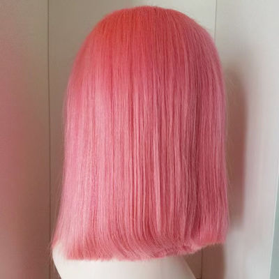 13X4 4X4 13X6 Koronka Frontal Raw Brazylijska Dziewica Ludzkie Włosy Peruka Krótka Peruka Bob