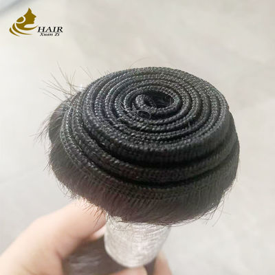 Cena fabryczna 12A Dziewicze, nieprzetworzone wiązki dziewiczych ludzkich włosów od młodych dziewcząt