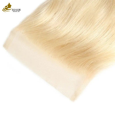 Cienkie przejrzyste zamykanie koronką ludzkie włosy dziewicze 4X4 2X6 5X5 zamykanie koronką