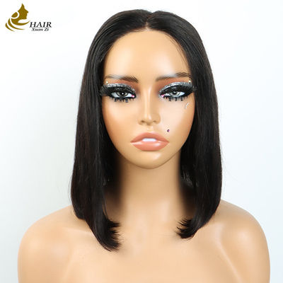 Dziewicze włosy brazylijskie prosty jedwab top ludzkie włosy koronka peruka dla kobiet ludzkie włosy