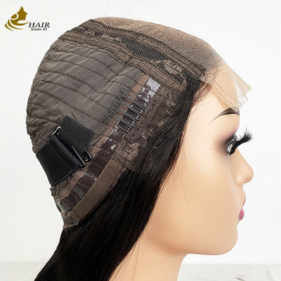 Dziewicze włosy brazylijskie prosty jedwab top ludzkie włosy koronka peruka dla kobiet ludzkie włosy