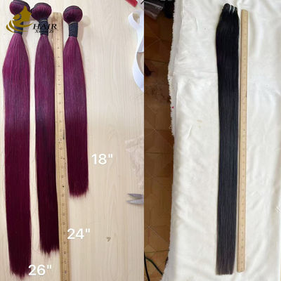 38 cali 40 cali Naturalne Czarne Proste Dziewicze Ludzkie Włosy w Pakietach Na Sprzedaż