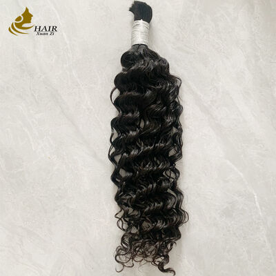 Wholesale Raw Virgin Vietnamese 100 Human Hair Extension Bulk for Braiding